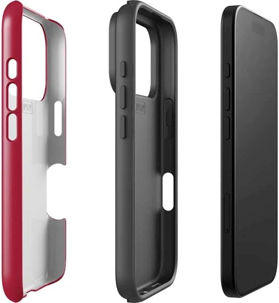 Skinit Impact Phone Case Compatible with iPhone 17 Pro Max - Officially Licensed Indiana University IU Hoosiers Design