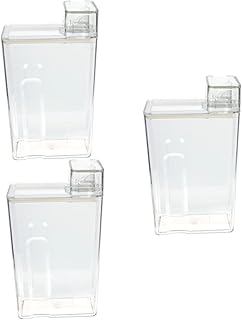 Laundry Detergent Bottle 3pcs laundry detergent storage box glass stand laundry detergent empty bottles Lotion Sub Container Laundry Detergent Dispenser