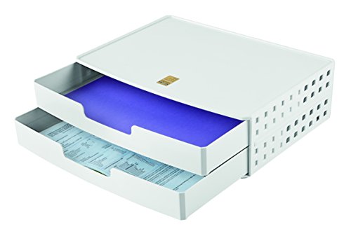 Gaveteiro de Mesa A4, Ordene Br, Branco
