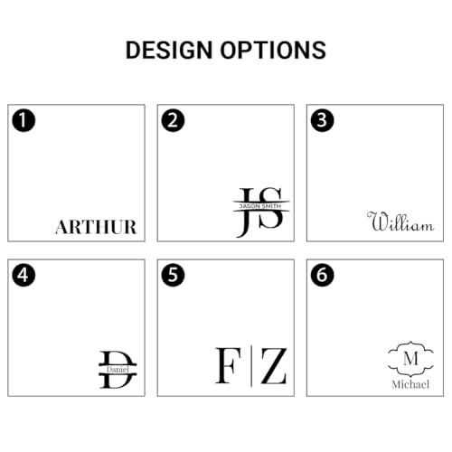 Custom Wallets for Men, Leather Wallets with Engraved Name, Personalized Gifts for Dad, Husband, Son, Boyfriend, Grandpa, Fathers Day Gift, Christmas Gifts, Valentines Day Gifts - Image 3