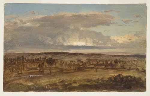 Pinturas famosas lienzo Valle dell'Hudson obra de Frederic Edwin Church alta definicion