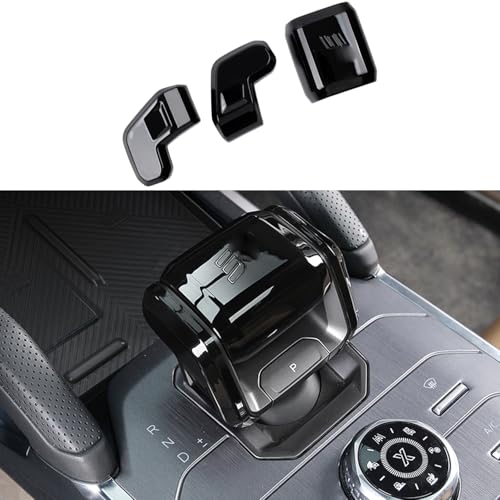 CTH for Jetour T1 2024 2025 2026 - interior console gear shift knob car accessories 3 pieces (glossy black)