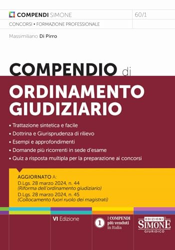 Compendio di ordinamento giudiziario