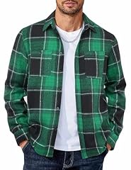 Green-black Plaid
