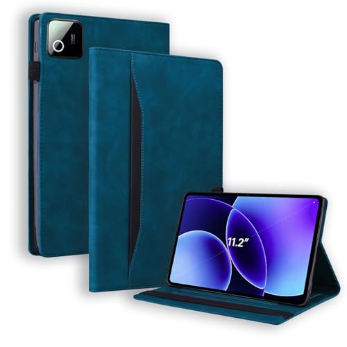 Aokil �Ή� For Xiaomi POCO Pad X1 �P�[�X Xiaomi Pad 8/Pad 8 Pro 11.2�C���`�p �蒠�^�J�o�[ PU���U�[ �������X�^���h�@�\ �J�[�h���[ �Ռ��z�� �S�ʕی� �y�� �V���v���� ������� ��G�肪���� 