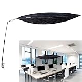 Desk Shade for Cubicle to Block Light, Cubicle Shade, Desk Leaf Shade, Cubicle Leaf, Cubicle Leaf Shade, Office Light Cover, Cubicle Accessory, Designed for Sensitive Worker