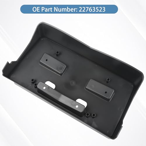 OKPARZ Replacement for Front Bumper License Plate Frame Bracket 2014 2015 Chevrolet Silverado 1500 22763523 GM1068155 by OKPARZ - Used condition - Image 3