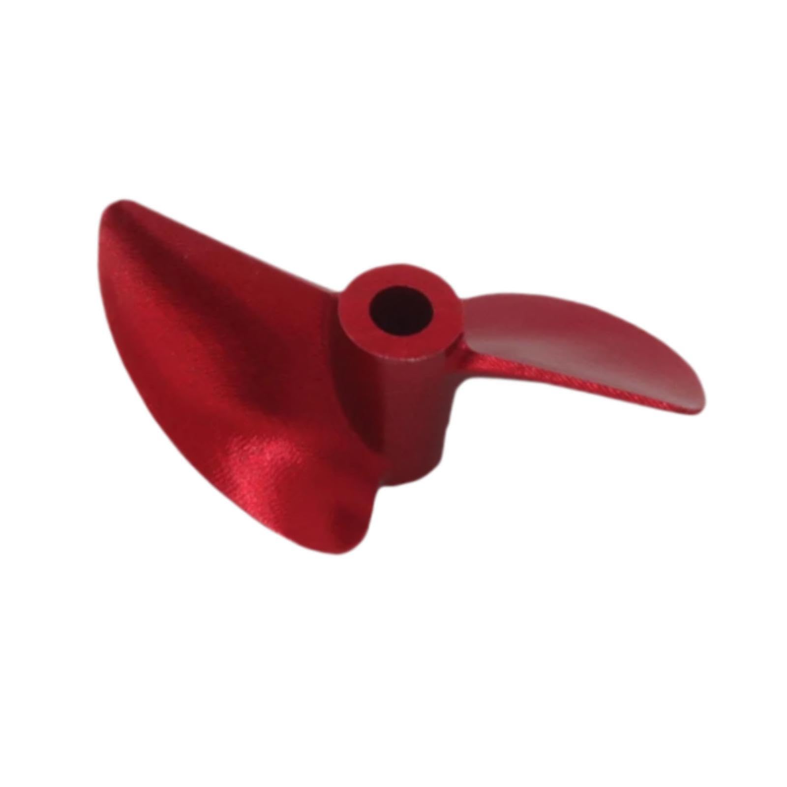 RC Barco Actualización Accesorios para Modificación de Velocidad Partes de Dirección Rudder Propulsión de Chorro Aluminio Sólido Adecuado para Mejorar, Hélice CNC, 40mm