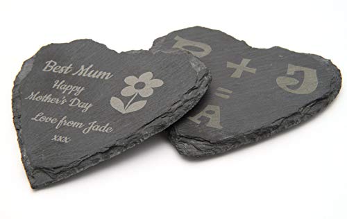 Sottobicchiere in ardesia naturale a forma di