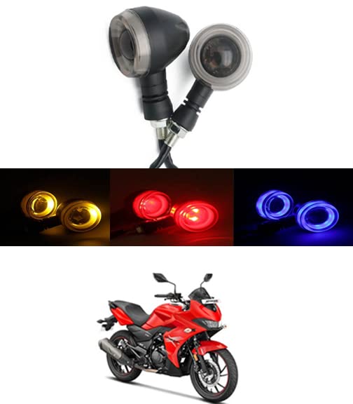 RKPSP 12V Bike Indicators Turn Signal Light Bike Running Lights For
