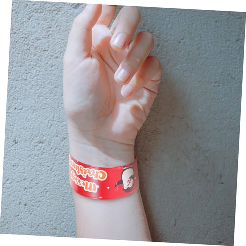 Bracelets à claquer de Noël TOYANDONA pour animation table