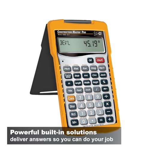 Construction Master Pro Calculator for Construction Professionals