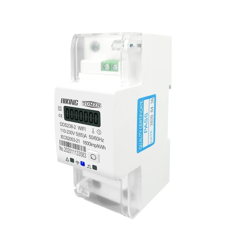 AC 220V-240V Smart Energy Meter, 2 Poles Smart Switch, Controlled by Tuya (Smart life) App (63A) (B09YNXYXMP) Amazon Price History, Amazon Price Tracker
