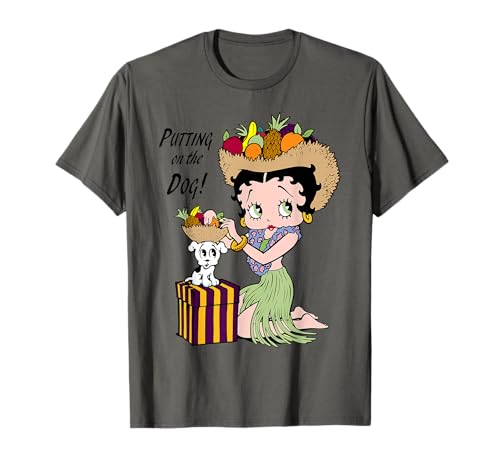 Betty Boop met le chien Pudgy T-Shirt