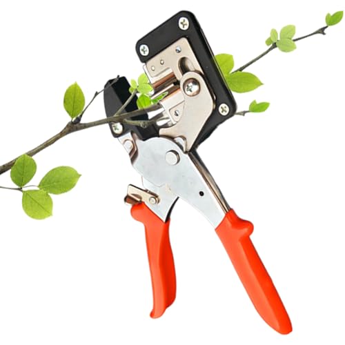 Herramientas de trasplante de jardín, herramientas de trasplante de jardín, tijeras de movimiento de plantas 2 en 1, trituradora de corte de jardín con mango antideslizante para cortar ramas de