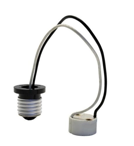 Juno Lighting GU10-WHIP Flexible Socket Adapter