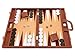 Produktbild Silverman & Co. 48 x 64 cm Premium-Backgammon-Set - Desert Brown