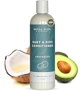 SoCal Suds & Company - Organic Baby & Kids Conditioner - Moisture Baby Hair Conditioner - Gentle ...