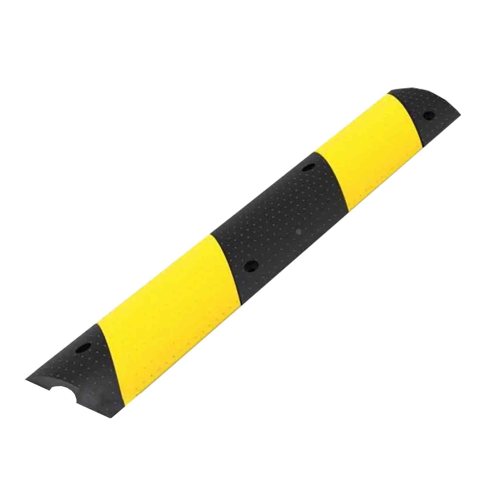 Pasacables Suelo, Banda Reductora de Velocidad Vial de Caucho, Protector de Cables para Tráfico de Alta Resistencia, Pasacables Suelo para Mangueras(100x15x3cm/39x6x1.2in)
