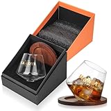 verre à whisky en cristal mountain glass pa design Matériaux haut de gamme : Fabriqué en verre à whisky d'une clarté cristalline, ce verre possède une base lisse et polie avec soin, qui glisse sans effort. Son corps renforcé assure une prise en main sûre, tandis que son centre de gravité bas permet une rotation fluide sur le dessous de verre, pour une dégustation de thé relaxante et agréable.