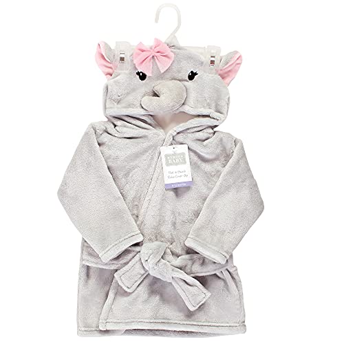 Hudson Baby Unisex Baby Plush Pool And Beach Robe Cover-Ups, Pretty Elephant, 12-18 Months #TOP1