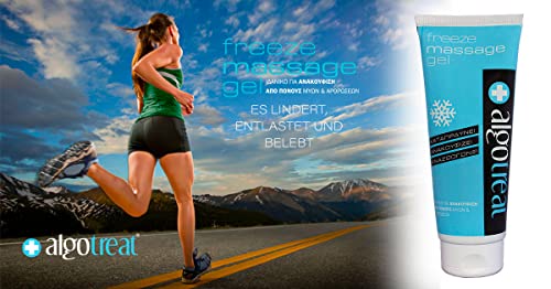 Algotreat Freeze Massage Gel, 170 ml für Muskelschmerzen und Gelenkbeschwerden