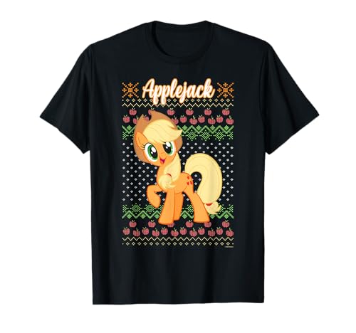 My Little Pony Applejack Christmas Ugly Sweater T-Shirt