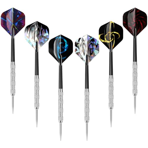 Image of Accmor Metal Tip Darts, Steel Tip Darts, 14 Grams Professional Metal Darts, Darts Metal Tip Set, Metal Darts for Dartboard