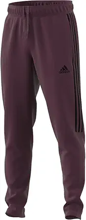 adidas Men's Aeroready Sereno Slim Tapered-Cut 3-stripes Pants