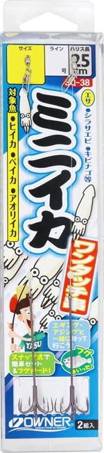 オーナー(OWNER) SQ-38ミニイカワンタッチ串仕掛 M