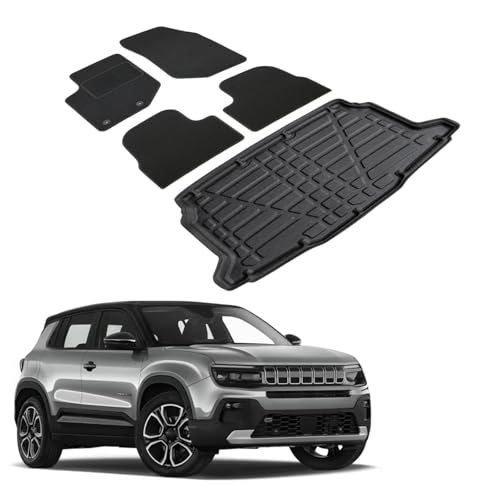 Tapis et tapis de coffre sur mesure Avenger 2023 : finition premium pour habitacle moderne