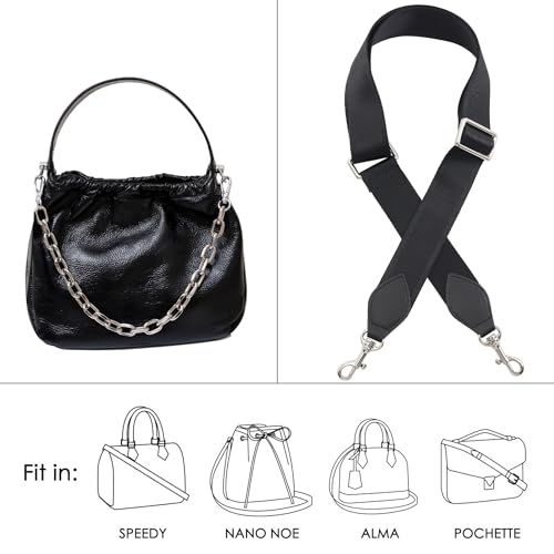 Image of Purse Strap Replacement Crossbody Handbag Stripe Wide Adjustable
