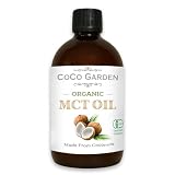 ココガーデン 有機JAS認証 オーガニック MCTオイル 500ml ココナッツ由来 中鎖脂肪酸 (1本, MCTオイル)