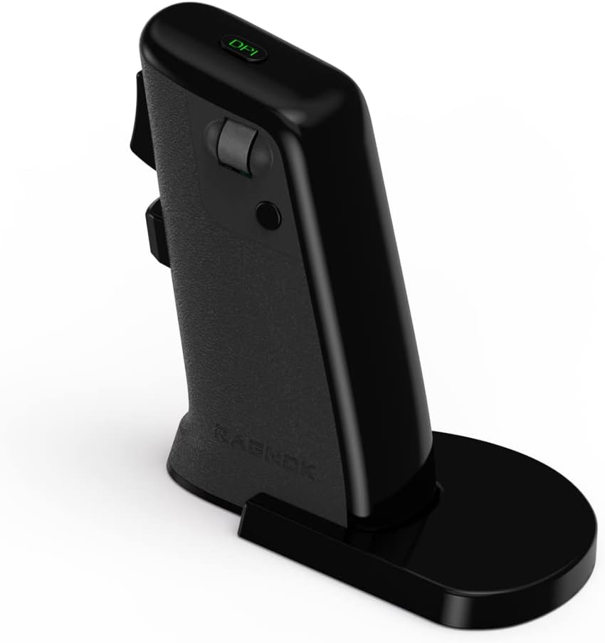 Shooting Gaming Mouse for FPS and TPS Games - Vertical Grip Mouse/Trigger Style Silent Buttons - Rechargeable Mouse 16000 DPI for PC, Computer, Desktop, Laptop,