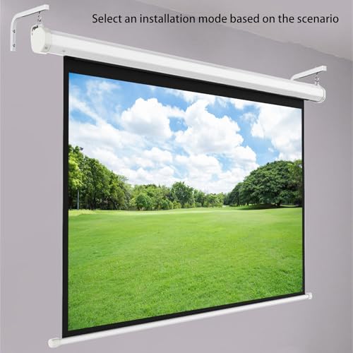 Support mural en L pour ecran de projecteur reglable fixation polyvalente - 6