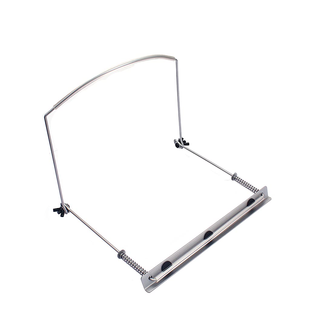 Alnicov Supporto per armonica Supporto per collo Supporto per armoniche a 24 fori Argento