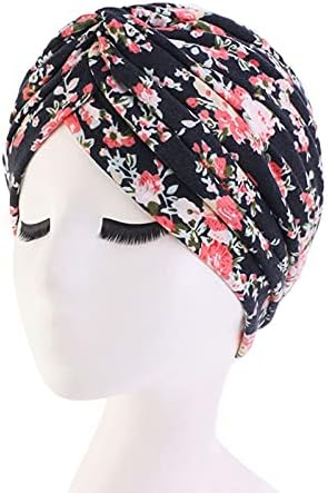 beauty YFJH Women's Cotton Turban Head Wrap Cancer Chemo Beanies Cap Headwear Cap Bonnet Hair Loss Hat - Image 7
