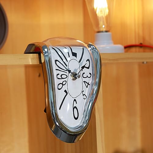 FAREVER Melting Clock, Salvador Dali Watch Melted Clock for Decorative ...