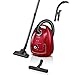 Bosch Hausgeräte Staubsauger mit Beutel Serie 4 BGD38RD1H, nachhaltig, Hygiene-Filter, 10 Jahre Motorgarantie, Hartbodendüse, Zubehör-Clip, Polsterdüse, Fugendüse, hohe Saugkraft, 600 W, rot