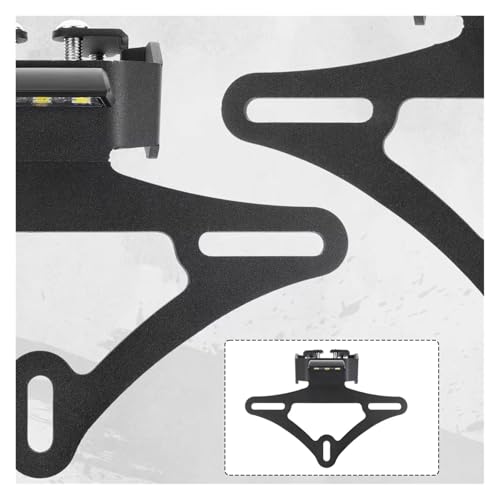 Support de plaque d'immatriculation Kawasaki Z250 Ninja 400 - 5