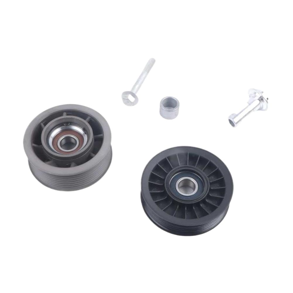 Set di pulegge tenditrici a doppia puleggia per compressore Supercharger 1132020419 compatibile con M113k CLS55 SL55 S55 G55
