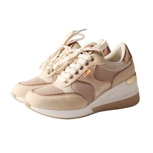 TMA EYES Women's Breathable Walking Shoes with Arch Support2