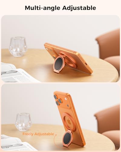 Image of SUPERONE Dual-Side Magnetic Ring Holder, Phone Grip Stand for MagSafe