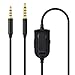 Produktbild A10 Kabel Ersatz Aux Kabel mit Lautstärkeregler und Inline-Stummschaltung für Astro A10 A40 A30 A50 Gaming Headset, Kopfhörer Audio Verlängerungskabel Kompatibel mit Xbox One Play Station 4 PS4 (2 m)