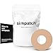 SIMPATCH Adhesive Patch for Freestyle Libre - Pack of 30 - Multiple Colors Available (Beige)