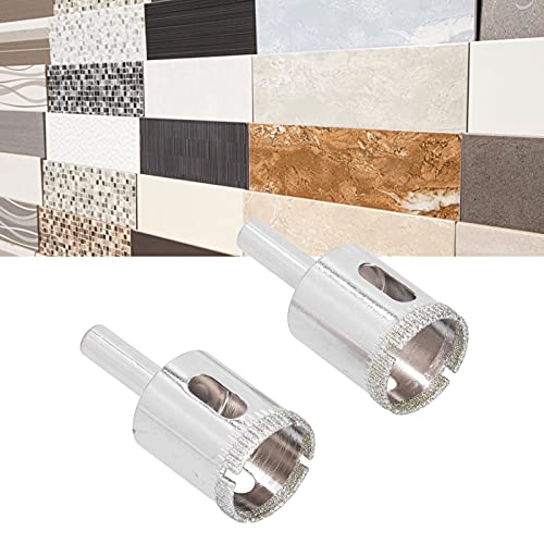 2 PCS Broca de sierra hueca para azulejos cerámicos miniatura 5