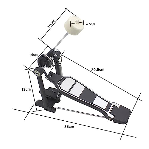 Pedal Profesional de Repuesto para Batería Superficie Lisa miniatura 2