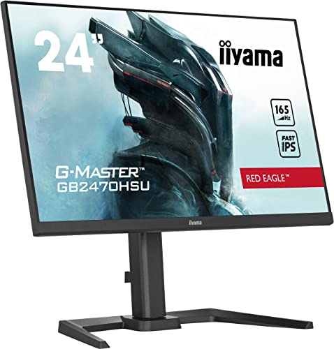 GB2470HSU-B5-23.8", IPS, 1920 x 1080/165Hz, 1H1DP, Has - Monitor - Immagine 5