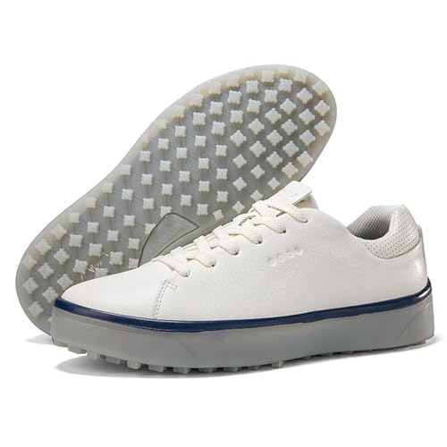 Men's Spikeless Golf Shoes - Waterproof & Breathable Comfortable Walking Golf Shoes for Men Women - Lightweight Tennis Golf Sneakers with Arch Support