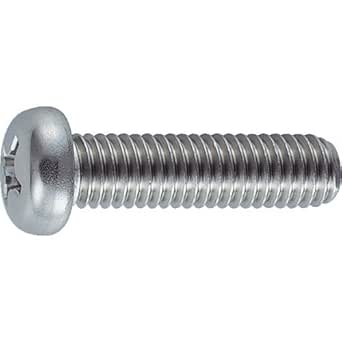 TRUSCO(トラスコ) ナベ頭小ネジ ステンレス 全ネジ M2×15 130本入 B05-0215商品画像